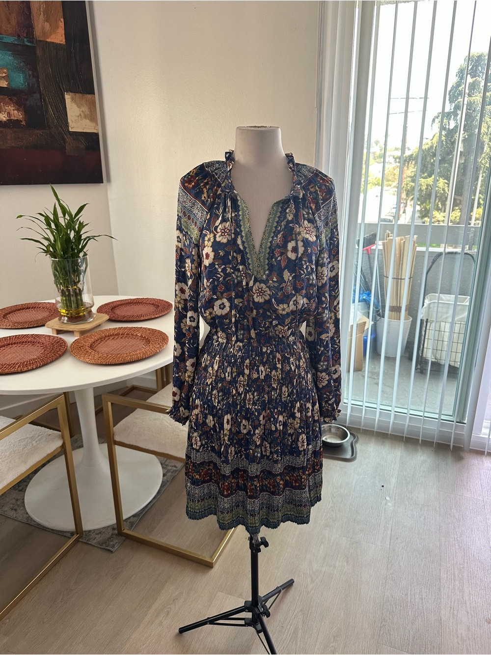 Current Air Floral Border Print
Mini Dress NWT Size XS